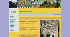 Desktop Screenshot of fam-nicolaus.de